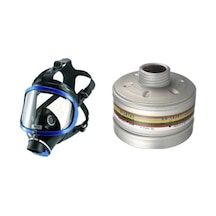Drager X-plore 6300 Tam Yüz Gaz Maskesi + A2b2e2k2 Hg P3 Filtre 6738797 Set