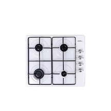 Arnell ARM-6040 FL Beyaz Cam Set Üstü Ocak
