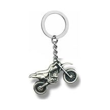 Throttle Spirit Motorsiklet Figürlü Unisex Metal Anahtarlık
