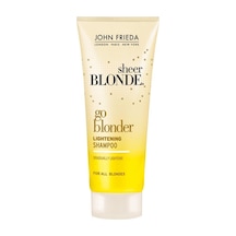 John Frieda Sheer Blonde Lightening Shampoo - Seyahat Boy Sarı Saçlar İçin Şampuan 50 Ml