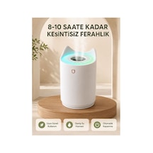 Ultrasonik Hava Nemlendirme Cihazı 7 Renk Led Aromaterapi Difüzör Tek Renk Tek Renk