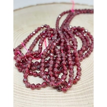 Lal (Garnet - Granat ) Taşı Faset KesimDizi 3mm