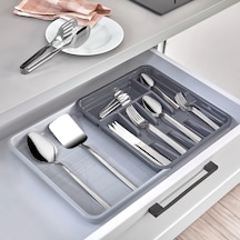 Okyanus Home Ayarlı Çekmece İçi Kaşıklık Antrasit