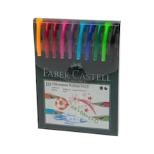 Faber-castell Tükenmez Kalem Ailesi 1425 10'lu Poşet Çok Renkli