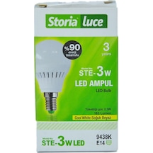 3w 220-240v 163lm 9500k E14 Led Top Ampul Beyaz Işık E14 Led Ampul 3 Watt Yok