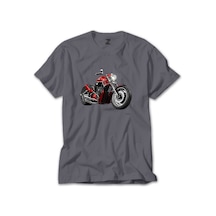 Chopper Cruiser Gri Tişört