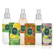 Eyüp Sabri Tuncer Bodrum Mandalinası + Çeşme Limonu + Verbena & Zinde Limon Kolonyası 3 x 150 ML + Islak Mendil 3 x 15'li
