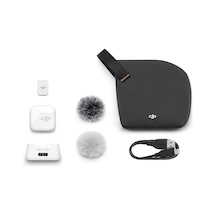Djı Mic Mini Transmitter Mikrofon Beyaz