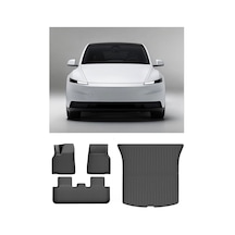 Li Parts Tesla Model Y Standart 2025+ Uyumlu Premium Havuzlu Tpe Paspas 3.5 Mm Kalınlık, Koku