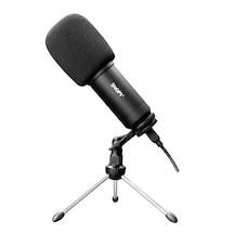 Snopy SN-04P Masaüstü Profesyonel USB Yayın Mikrofonu Siyah
