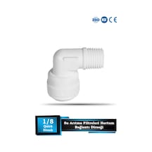 Sumarkt Su Arıtma Cihazları Için Membrab Kabı 1/8 Quick Dirsek