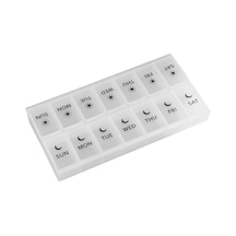 Suntek 14 Bölme Hap Düzenleyici 7 Gün Cep Çantası Seyahat Diğer