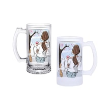 Camdaki Kedi Buzlu Ya Da Buzsuz Bira Bardağı