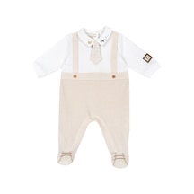 Chicco Erkek Bebek Paça İçinden Açılan Tulum 09101465000000 000061 Bej