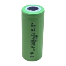Sertec 1.2v 2000 Mah - 4/5a - Ni-mh Şarjlı Pil - Başsız / Flat Head