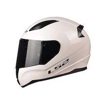 Ls2 Rapid 2 Motosiklet Kaskı Siyah Vizörlü Beyaz