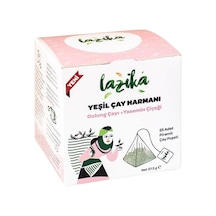 Lazika Yeşil Çay Harmanı Oolong Yasemin 25 Piramit Poşet