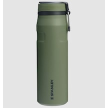 Stanley The Iceflow Flip Bottle Twst Termos Bardak 0.70 Lt Haki Siyah Stanley The Iceflow Flip Bottle Twst Termos Bardak 0.70 Lt Haki Siyah