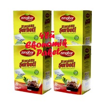 Zengibar 4'lü Ekonomik Paket Zengibar Meyan Kökü Şerbeti 320 Gr.