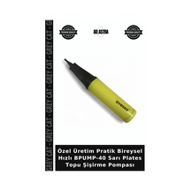 Özel Üretim Pratik Bireysel Hızlı Bpump-40 Sarı Plates Topu Şişirme Pompası