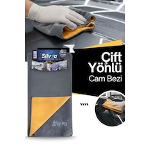 40x80 Çift Yönlü Mikrofiber Bez Kadife Yüzeyli Cila Silme, Kurulama Ve Parlatma Bezi Çizmez