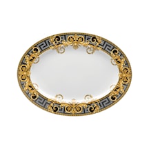 Versace Prestige Gala Oval Porselen Servis Tabağı 40 Cm 19325-403637-12740