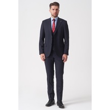 White Stone Rio De Janeiro Ty2485 Slim Fit Yelekli Likralı 6 Drop Takım Elbise Desenli Desenli Çok Renkli