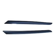 Renault Clio 4 Hatchback 2016-2020 Ön Panjur Üst Çıtası Siyah Sağ - Sol Set 2 Parça Oem No: 6207228
