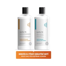 Ql Brezilya Fönü Keratini Şampuan 300 ML + 6 Aktifli Şampuan 300 ML