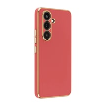 Samsung Galaxy A17 5g Volet Silikon - Kırmızı Düz Renkli