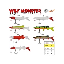 Wily Monster Turna Silikon 8 Cm 7.5 Gr