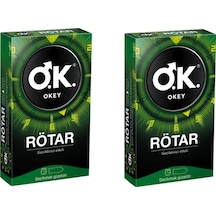Okey Rötar Prezervatif 10'lu x 2