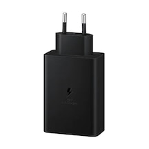 Samsung Uyumlu 3in1 Trio 65w 2xpd+usba Ev Tipi Şarj Aleti 3 Çıkışlı Ep-t6530nbegww Türkiye Garantili