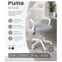 Yenilik Rüzgarı Ergonomik Fileli Ofis Çalışma Koltuğu - Beyaz Çalışma Koltuğu, Beyaz Ofis Koltuğu