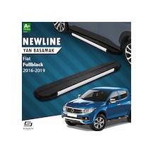S-dizayn Fiat Fullback Newline Aluminyum Yan Basamak 193 Cm 2016-2019 A+ Kalite