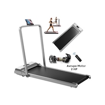 Fitness Katlanır Koşu Bandı 7 Katmanlı Elektrikli Ev Ofis Kolay