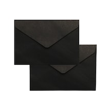 Zarf Siyah Renkli Mini 7X9 Cm 200 Adet