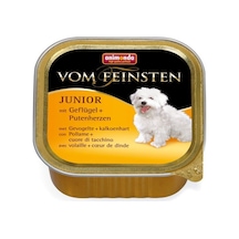 Animonda Vom Feinsten Kümes Hayvanlı ve Hindi Yürekli Konserve Yavru Köpek Maması 150 G