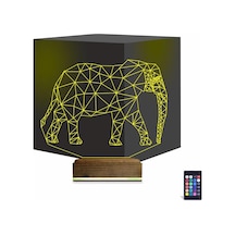 Luvivia Fil 3d Lamba - Masa Gece Lambası V3 Şeffaf