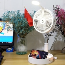Cbtx Sprey Soğutmalı USB Şarjlı Masaüstü Taşınabilir Katlanır Fan