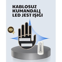 Uzaktan Kumandalı Çok Fonksiyonlu Araç Led Işığı Çok Renkli