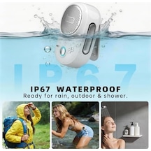 Divoom Itour-s Giyilebilir Bluetooth Hoparlör, Ip67 Su Geçirmez Toz Geçirmez, Taşınabilir Küçük Klipsli Bluetooth Hoparlör, 10h Çalma Süresi, Mutfak, İş, Seyahat, Bisiklet, Golf, Havuz, Baba