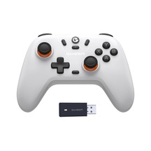Nova Lite 2.4g Wireless Controller For Windows Pc, İphone, Android, Switch & Steam Deck, Bluetooth Controller Gamepad With Hall Effect Trigger,turbo,rumble Vibration Nova Lite White