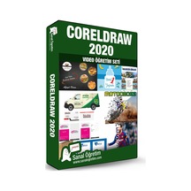 Coreldraw 2020 Video Ders Eğitim Seti