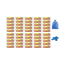 Ögem Büyük Boy Çöp Torbası Mavi 65X80 Cm 10 Lu 50 Rulo