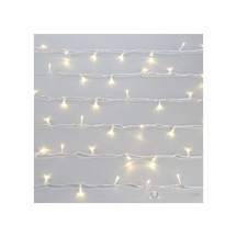 10mt Led Eklenmeli Yılbaşı Kamp Parti Süsü Günışığı Siyah