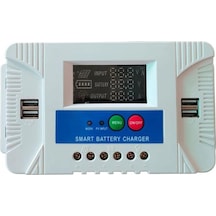 Powermaster Pm-30a 12 Volt - 24 Volt - 30 Amper 4 Usbli Dijital Otomatik Solar Şarj Regülatörü-81177 Powermaster Pm-30a 12 Volt - 24 Volt - 30 Amper 4 Usbli Dijital Otomatik Solar Şarj Regülatörü-81177