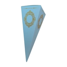 Beyaz Karton Külah Şeker,lokum,kına Kutusu 25 Li Paket Diğer