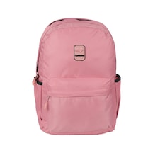 3 Bölmeli Su Geçirmez Kumaş Tablet Bölmeli Seyahat Sırt Çantası 2115s-pembe Pembe