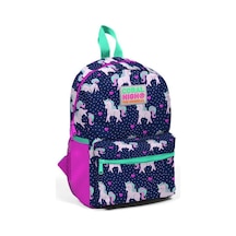 Coral High Kids Unicorn Baskılı Yuva Kreş ve Günlük Sırt Çantası